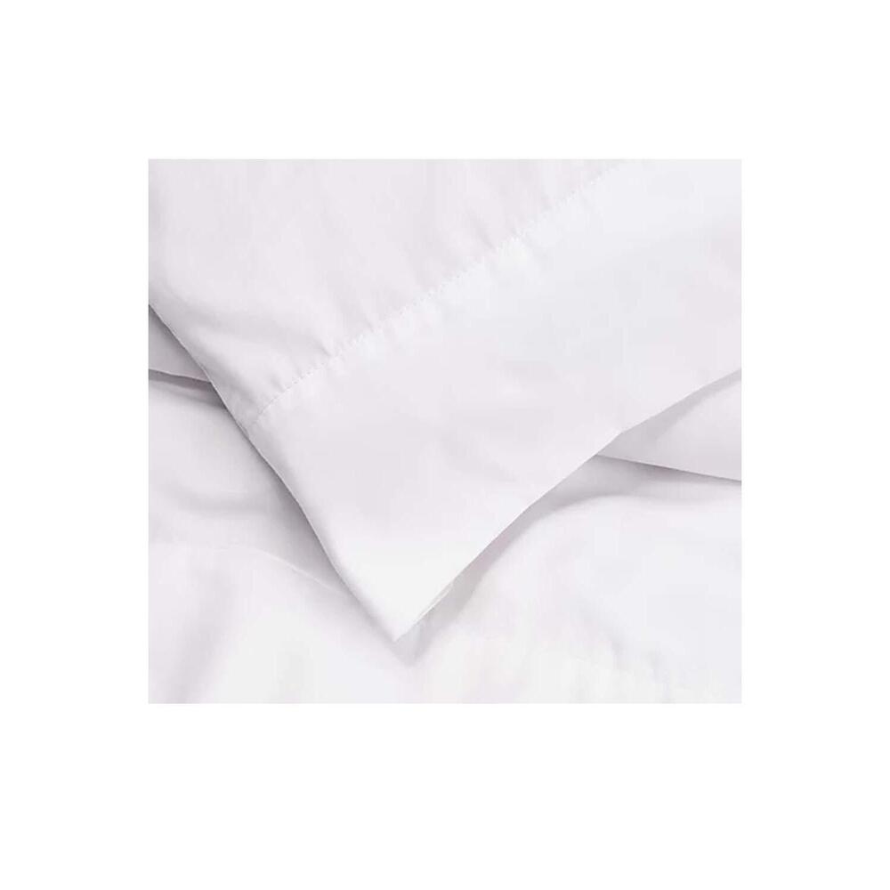 Bobby Berk 100% Cotton 400TC Sheet Set White